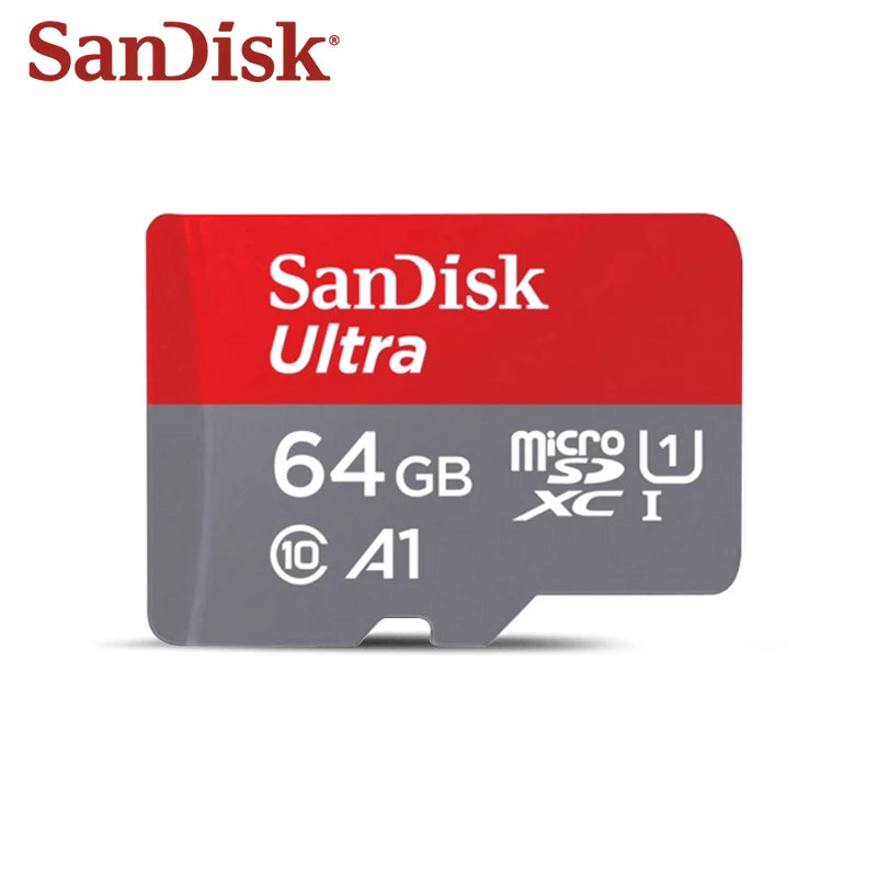 オリジナル SanDisk Micro SD カード クラス 10 TF カード 32GB 64GB 128GB メモリカード 最大 140MB/秒 携帯電話 タブレット用 フラッシュカード 256GB 