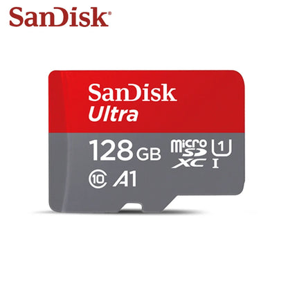 オリジナル SanDisk Micro SD カード クラス 10 TF カード 32GB 64GB 128GB メモリカード 最大 140MB/秒 携帯電話 タブレット用 フラッシュカード 256GB 