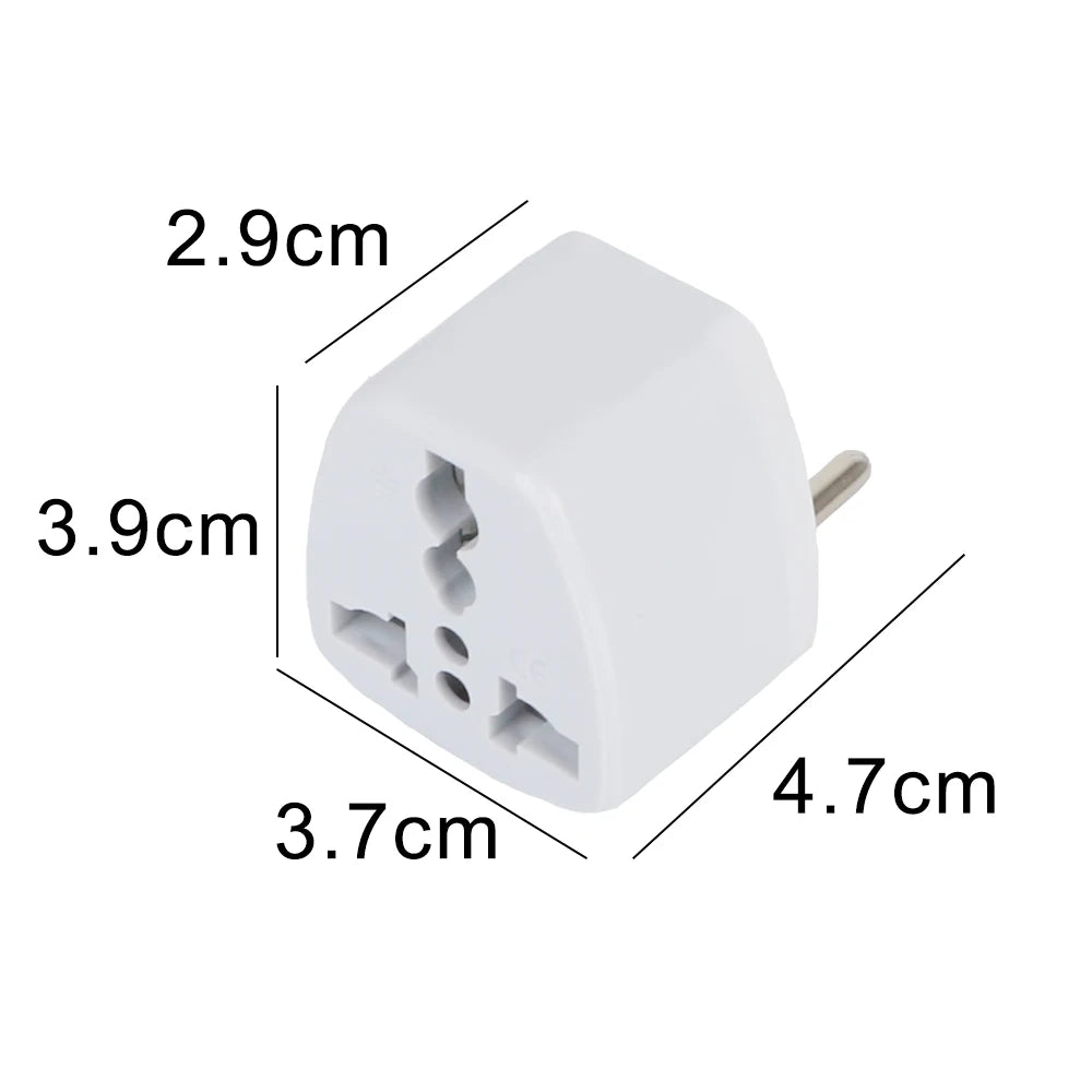 World Travel AU US UK EU Converter Universal AC Power Charger Adapter 2 USB Port International Plug Adapter All in One