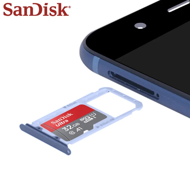 オリジナル SanDisk Micro SD カード クラス 10 TF カード 32GB 64GB 128GB メモリカード 最大 140MB/秒 携帯電話 タブレット用 フラッシュカード 256GB 