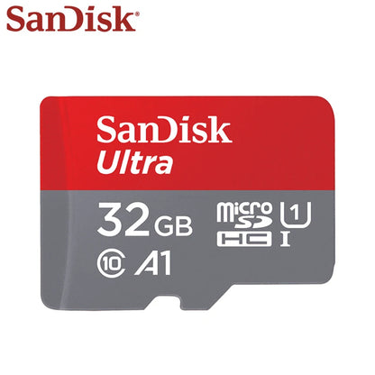 オリジナル SanDisk Micro SD カード クラス 10 TF カード 32GB 64GB 128GB メモリカード 最大 140MB/秒 携帯電話 タブレット用 フラッシュカード 256GB 